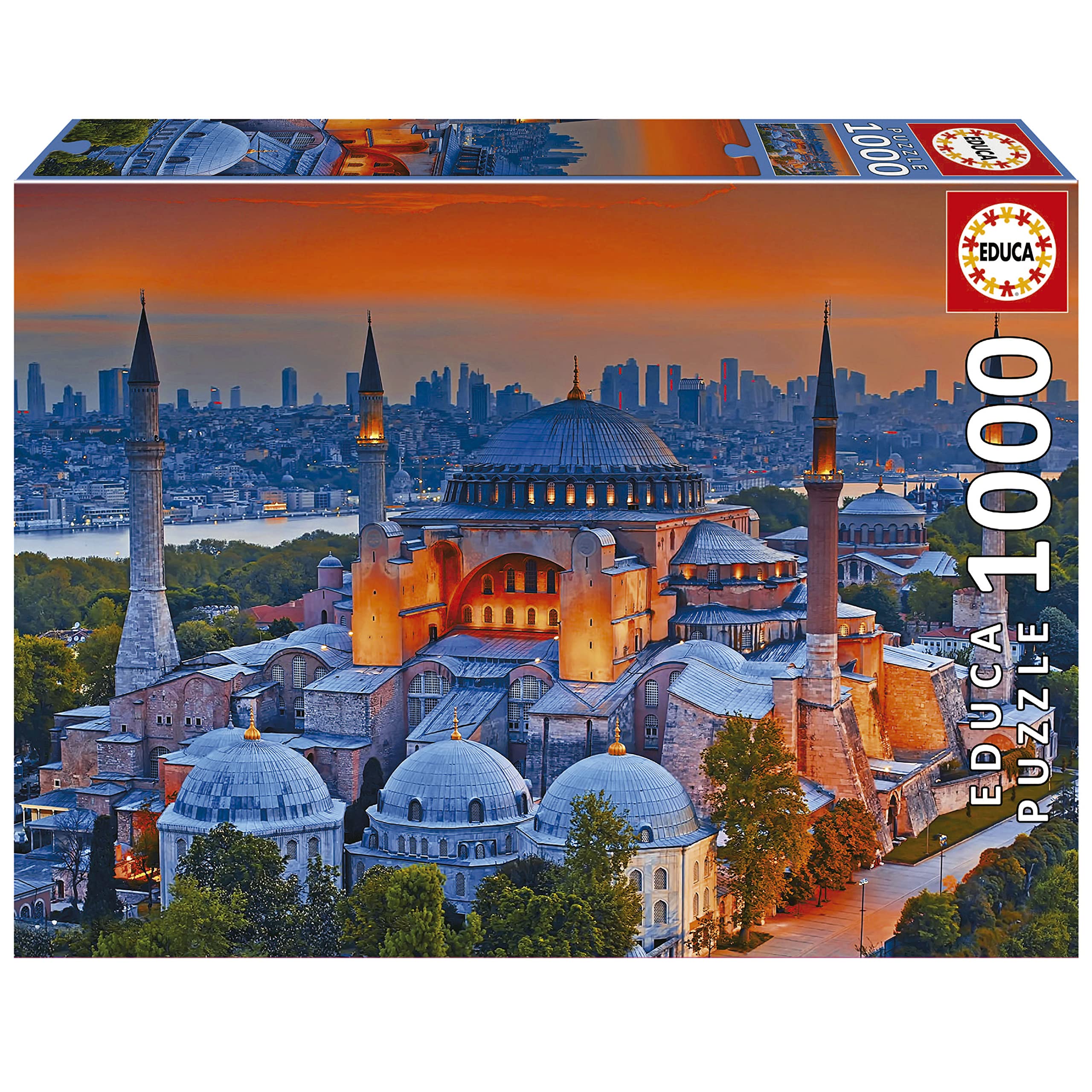educa-blaue-moschee-istanbul-1000-teile-puzzle-68x48-cm image 1