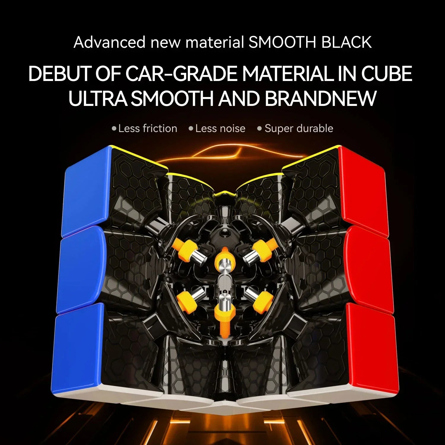 gan-15-newblack-speed-cube-3x3-magnetisch-uv-coated image 3