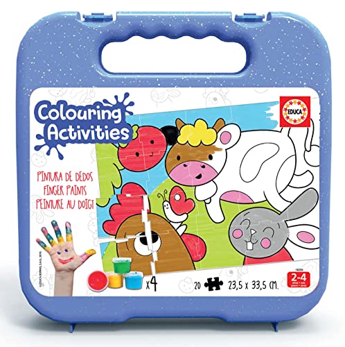 educa-bauernhof-tiere-colouring-puzzle-50-teile-ab-6-jahre image 6