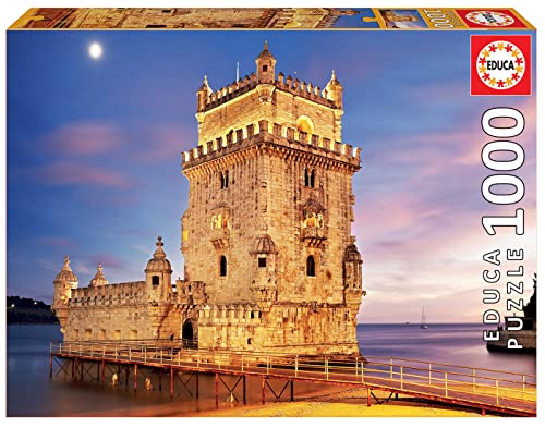 educa-torre-de-bel-m-lissabon-puzzle-1000-teile-st-dtemotiv image 8
