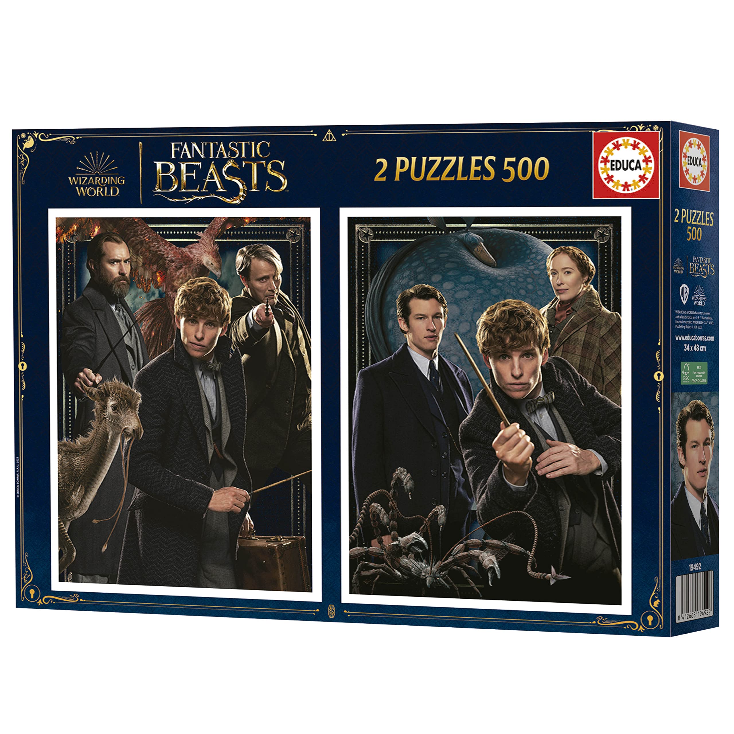 educa-fantastic-beasts-19492-puzzle-2x500-teile-ab-11-jahren image 4
