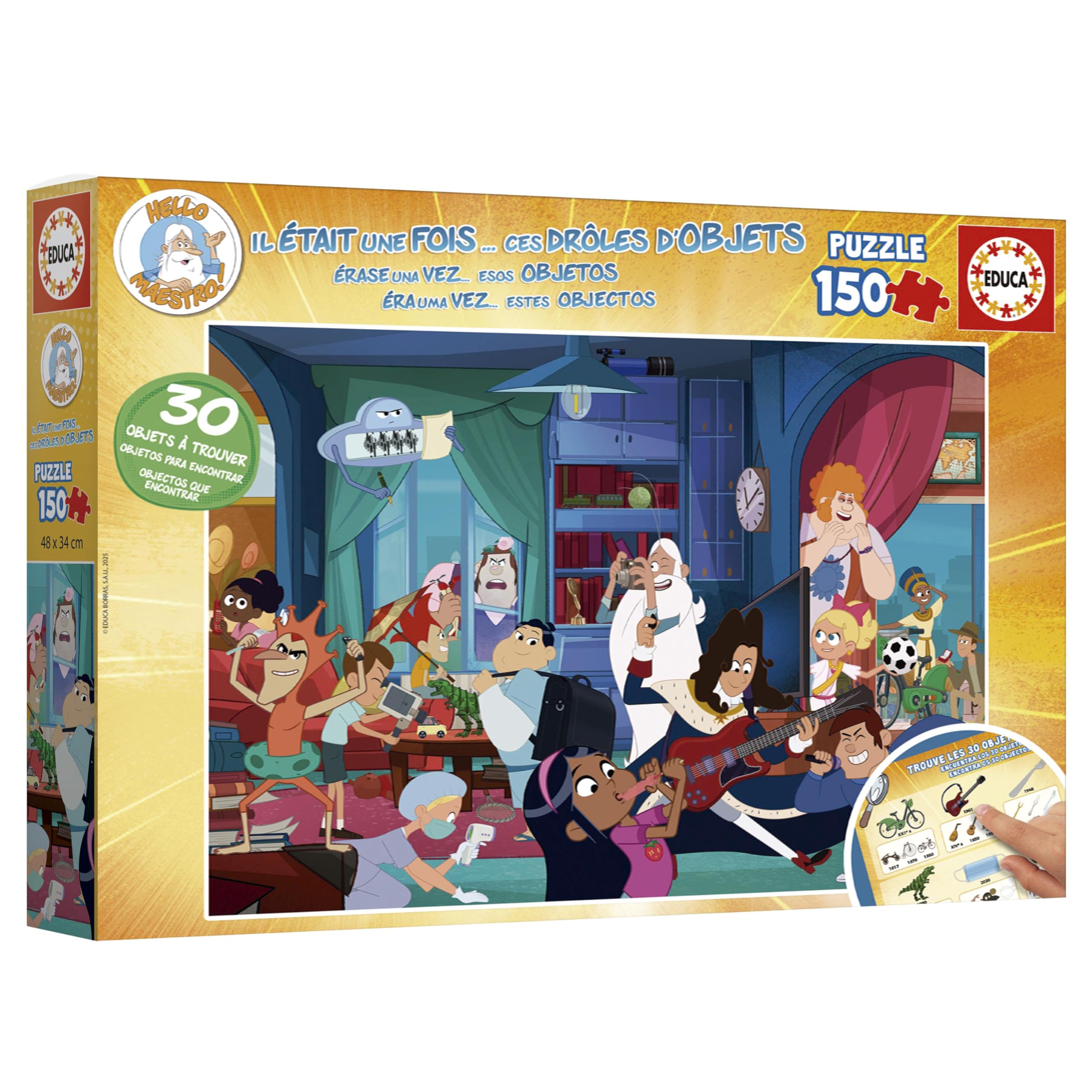 educa-20151-es-war-einmal-suchpuzzle-150-teile-ab-6-jahren image 3