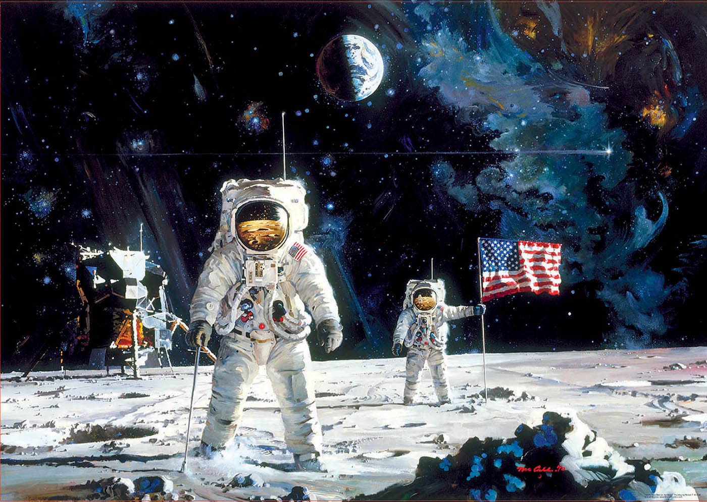 educa-erste-mondlandung-18459-puzzle-1000-teile-apollo-11 image 2