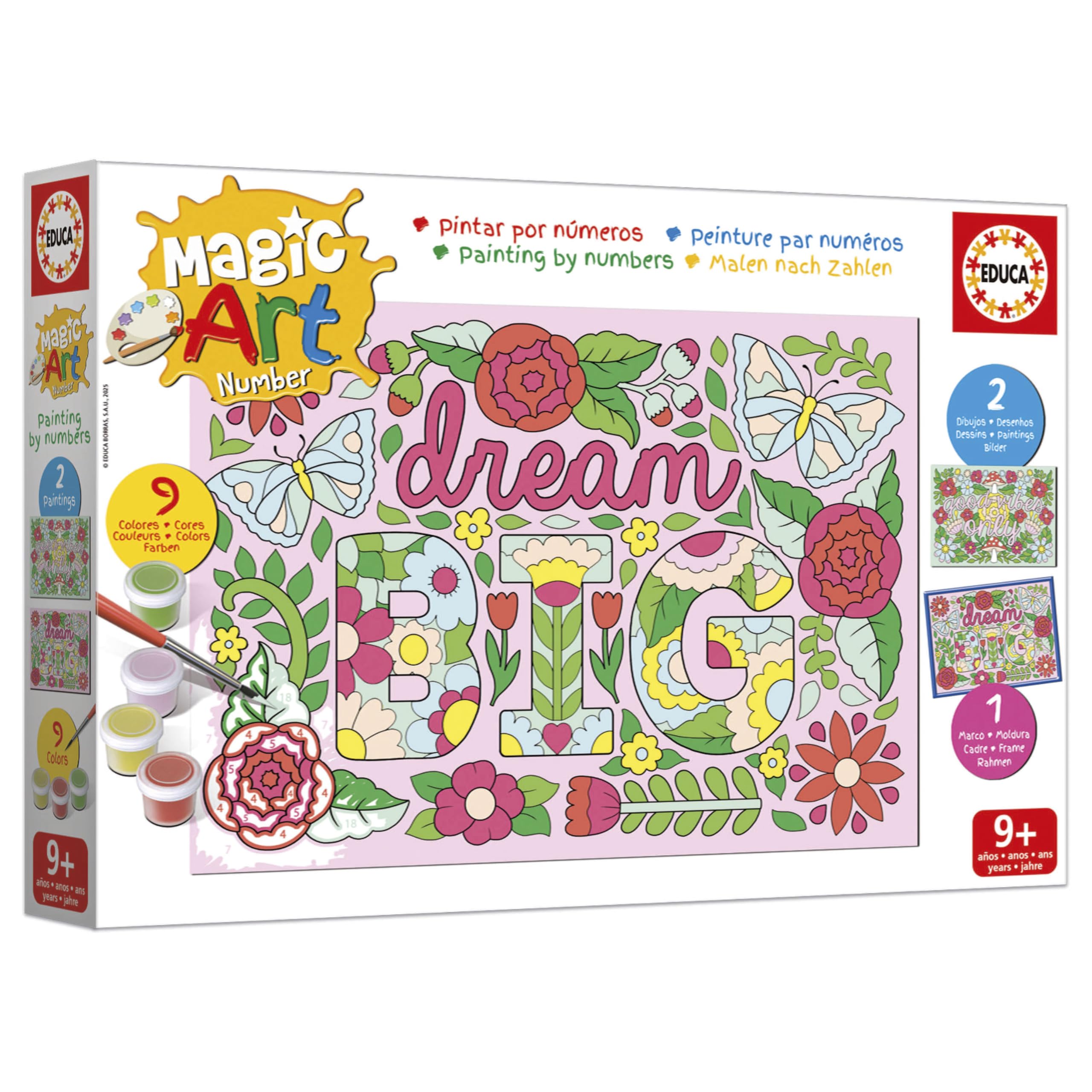 educa-magic-art-number-20302-blumen-malen-nach-zahlen-ab-9-jahren image 3