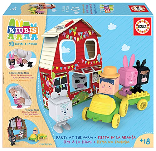 educa-19224-the-kiubis-farm-party-set-5-figuren-traktor image 7