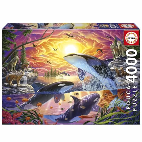 educa-orcas-und-w-lfe-puzzle-4000-teile-ab-14-jahren image 6