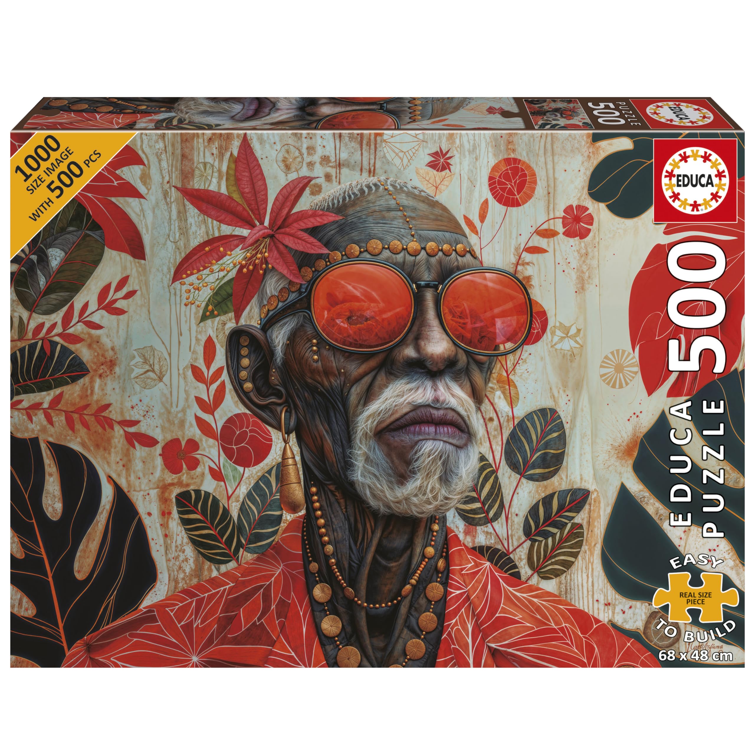 educa-w-chter-der-tropen-puzzle-500-teile-68x48-ab-11 image 1