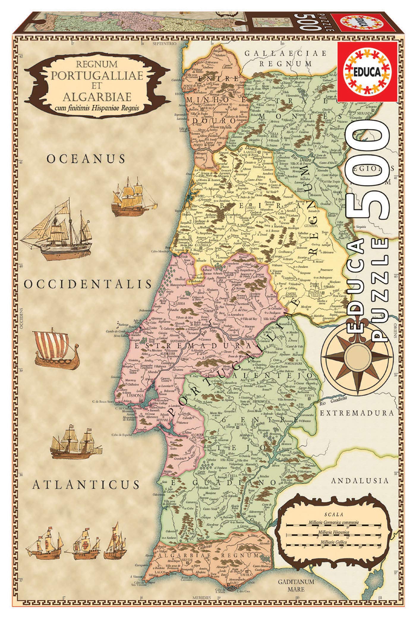 educa-18223-portugal-puzzle-500-teile-34x48-cm image 1