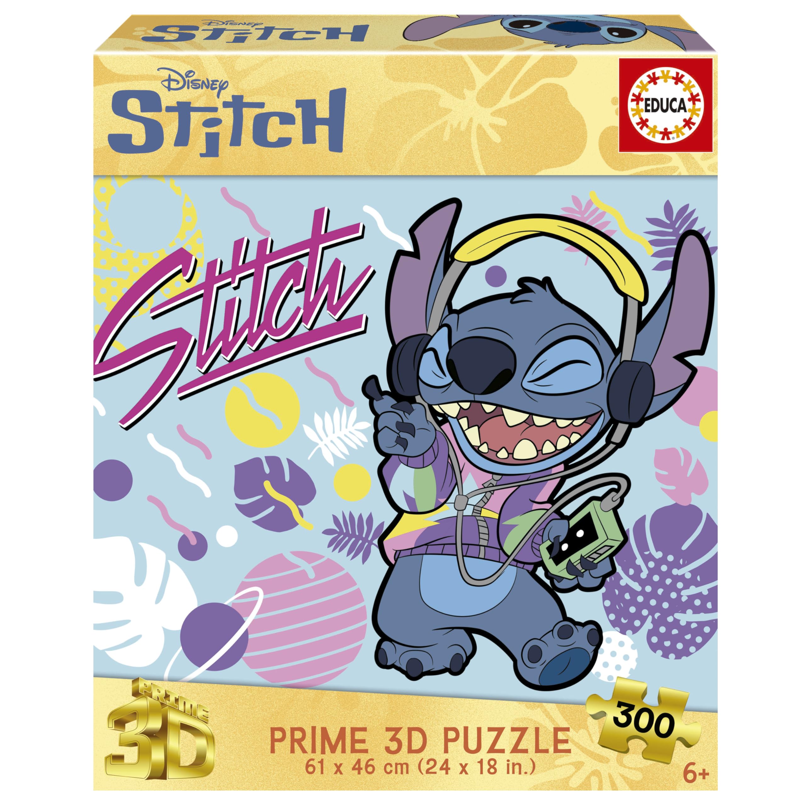 educa-20273-stitch-3d-puzzle-300-teile-kinder image 1