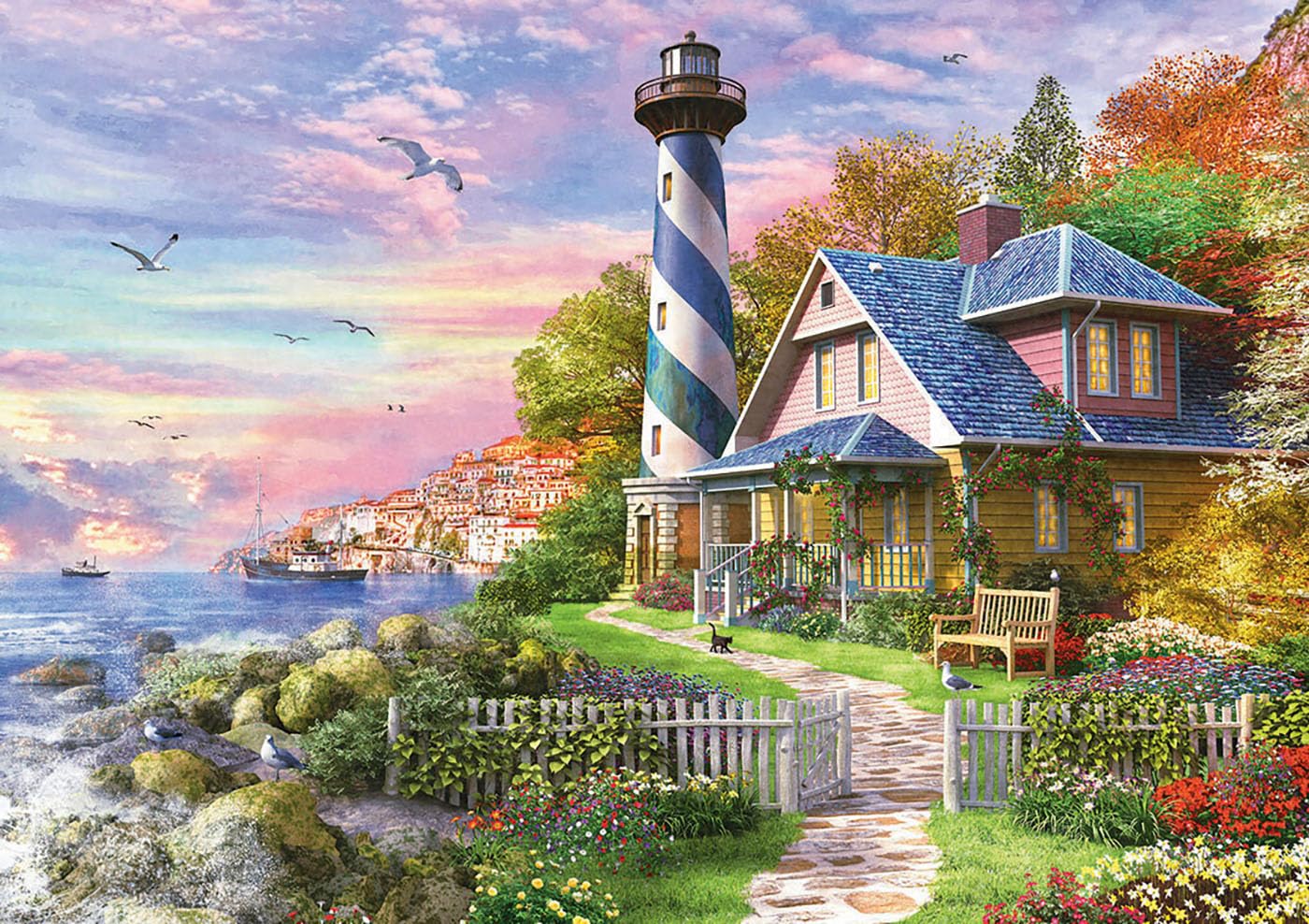 educa-leuchtturm-in-rock-bay-puzzle-4000-teile-k-ste image 3