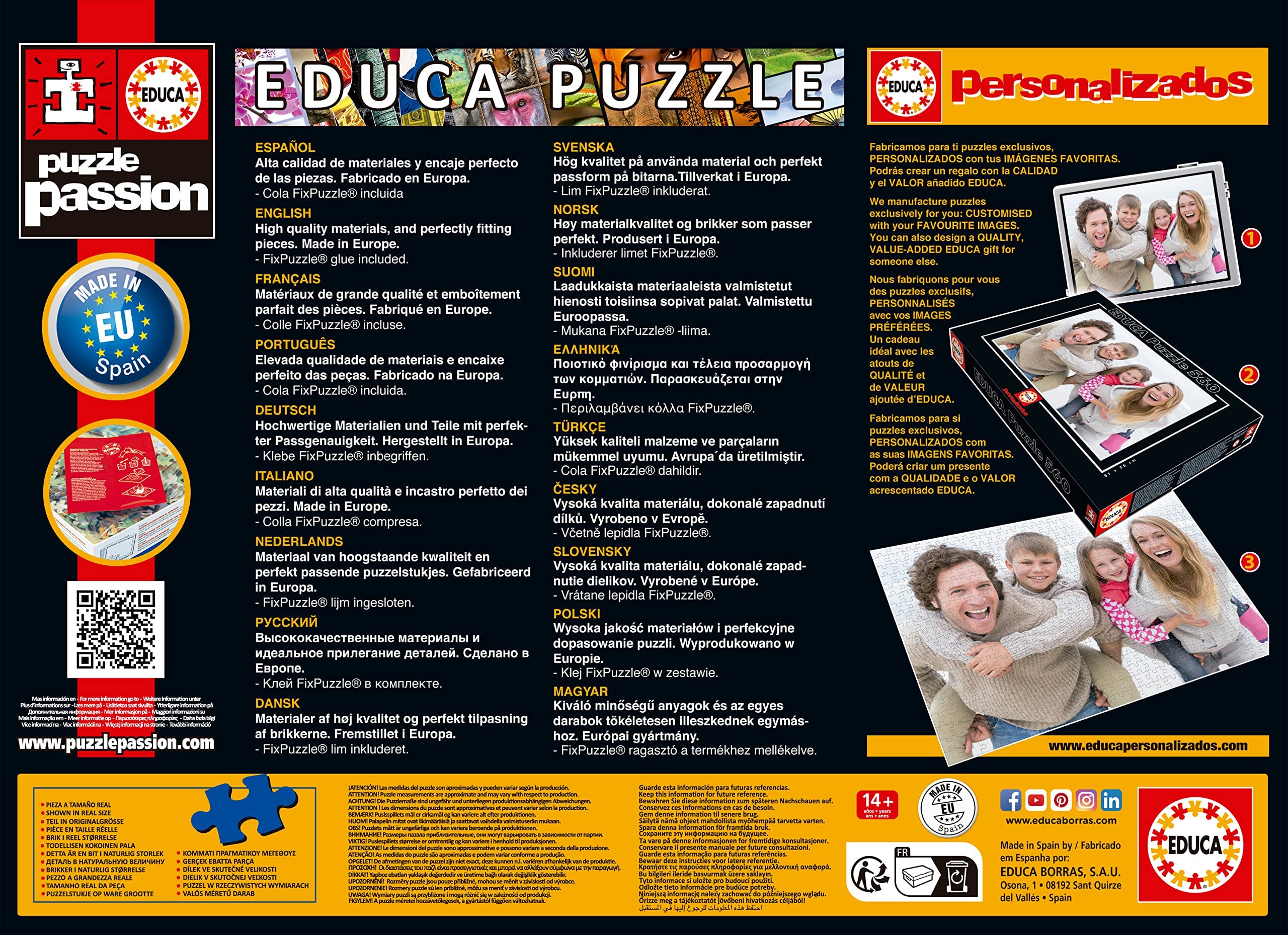 educa-tierfreunde-selfie-puzzle-1000-teile-tiere-ab-10 image 3