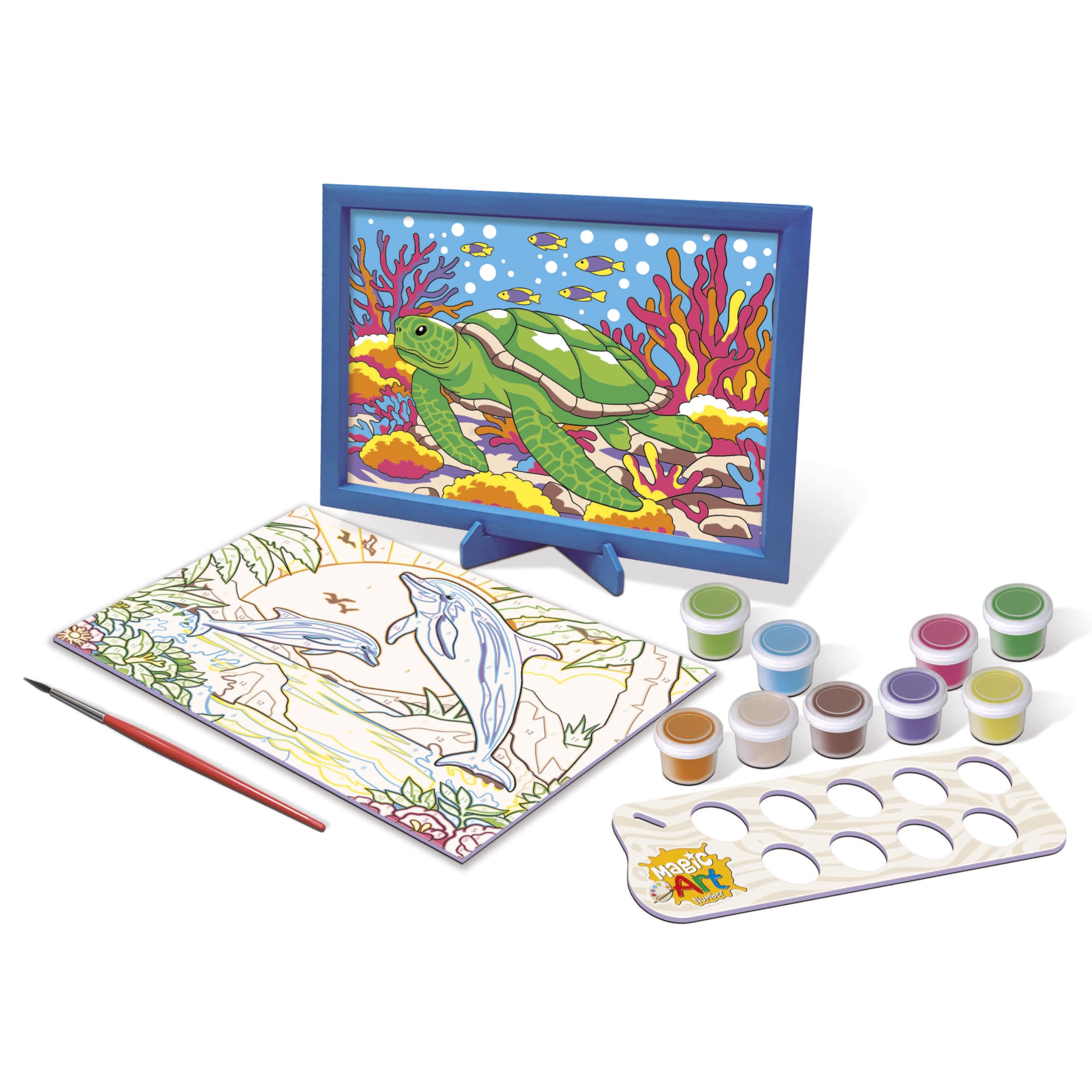 educa-magic-art-number-meerestiere-malen-nach-zahlen-ab-9-j image 2