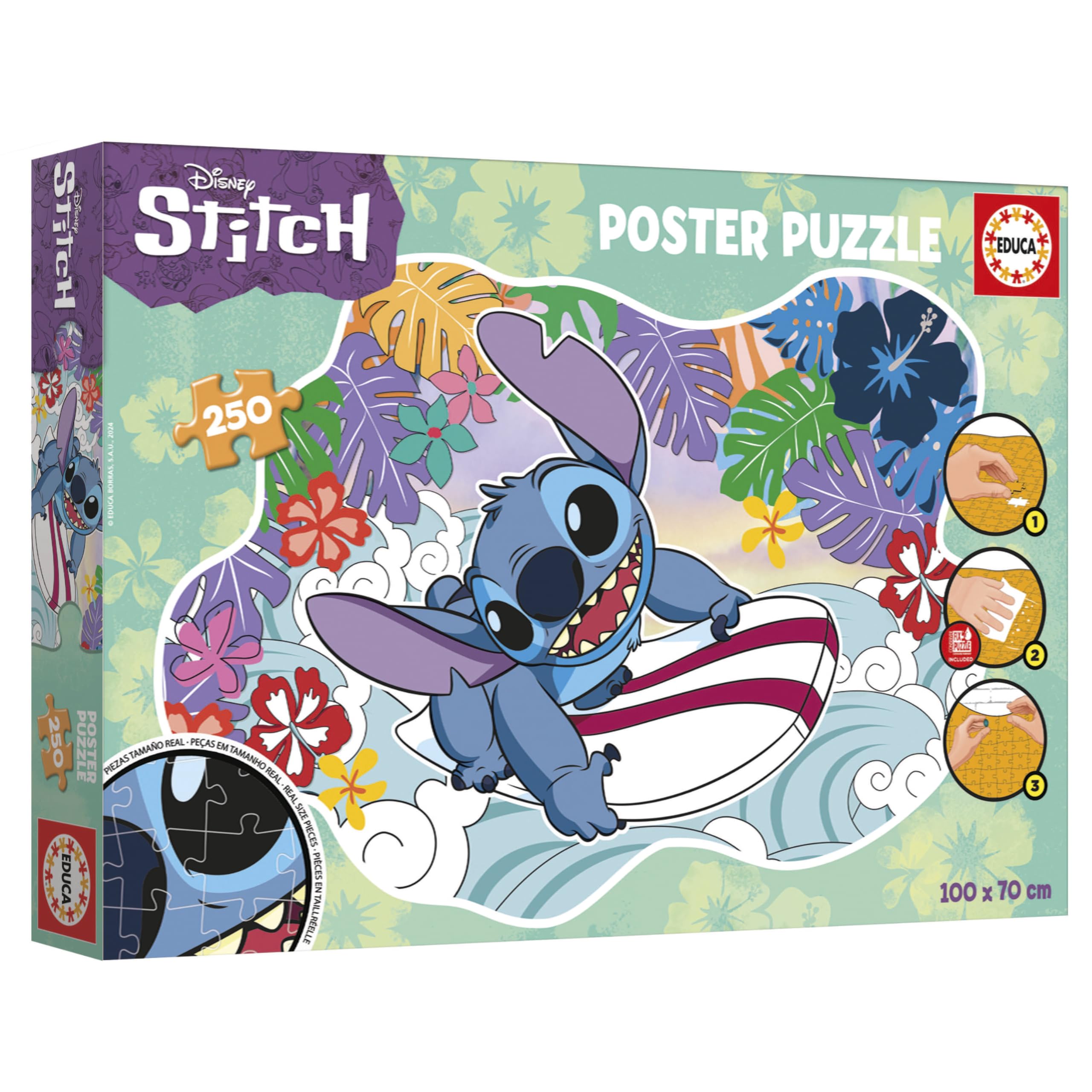 educa-stitch-poster-puzzle-250-teile-xxl-ab-8-jahren image 3
