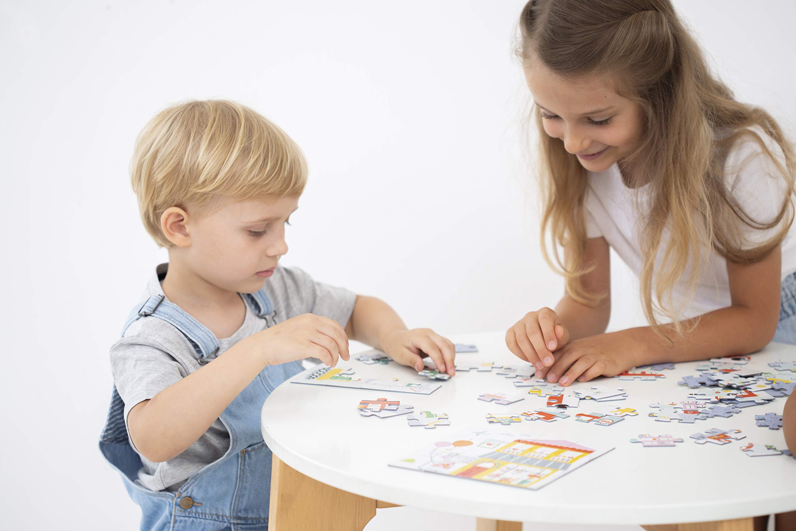 educa-lemon-ribbon-messpuzzle-33-teile-mit-stickern image 2