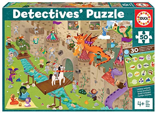 educa-schloss-detektiv-suchpuzzle-50-teile-ab-4-jahren image 7