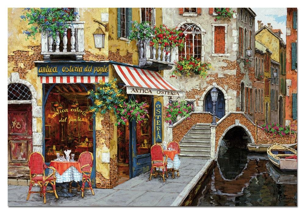 educa-shvaiko-antica-osteria-14143-puzzle-500-teile-venedig image 1