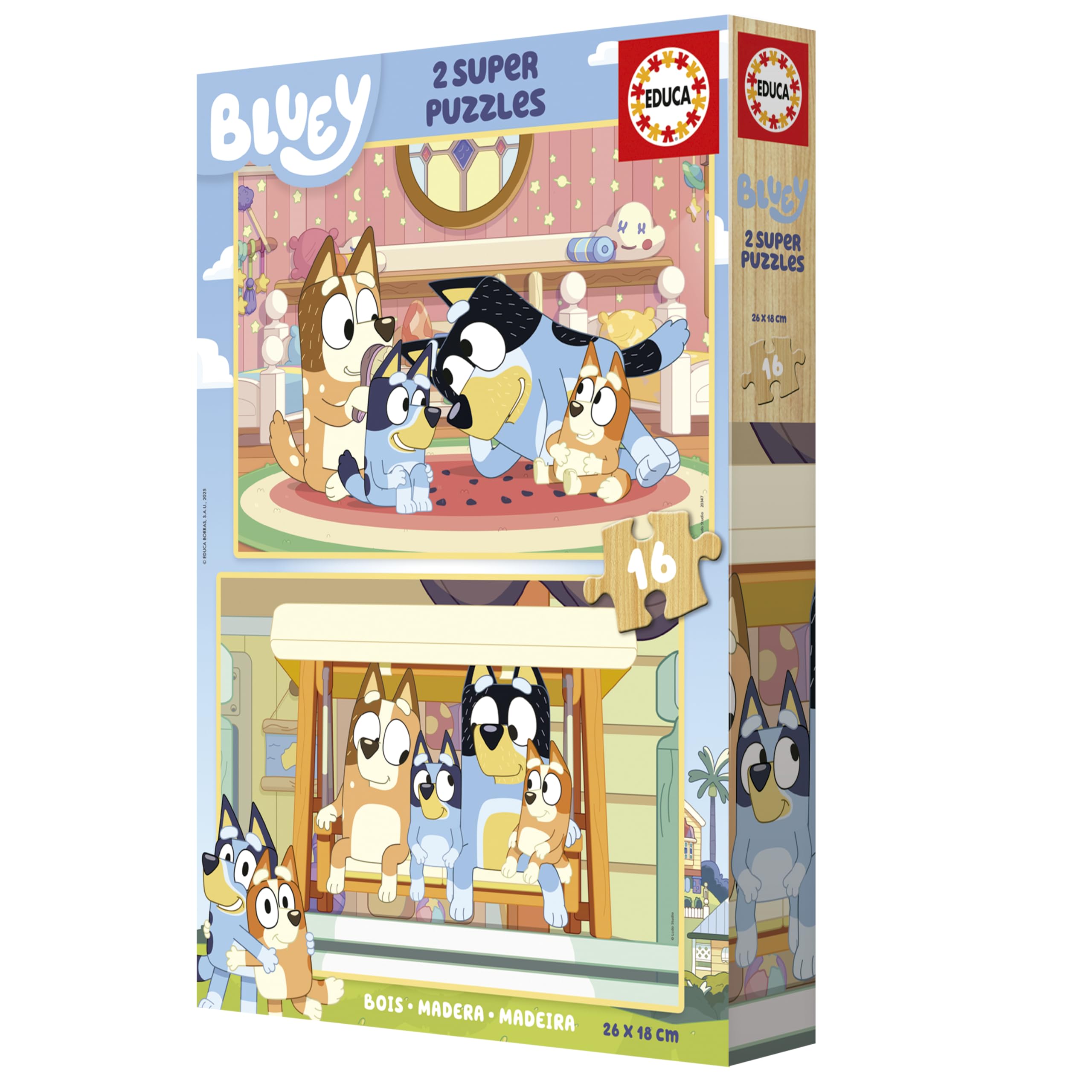educa-20347-holzpuzzle-kinder-2x16-teile-ab-3-jahren image 2