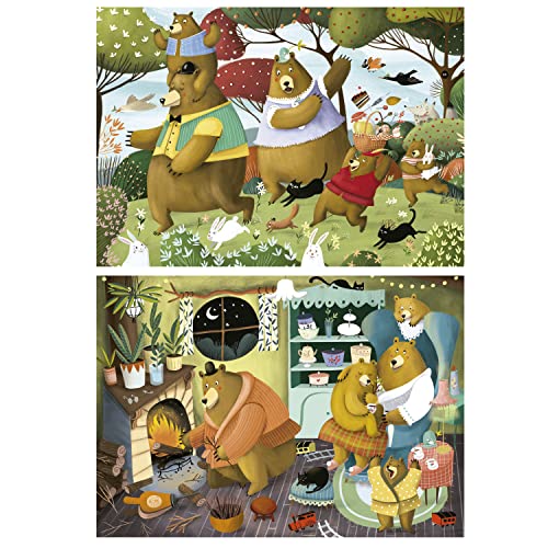 educa-19686-waldgeschichten-kinderpuzzle-2x20-teile-ab-3-j image 7
