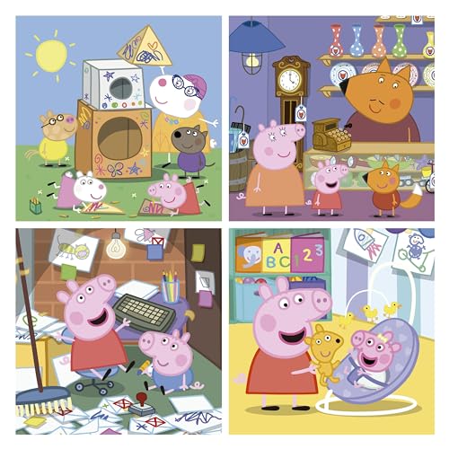educa-peppa-pig-kinderpuzzle-4in1-12-25-teile-20326-ab-3-jahren image 8
