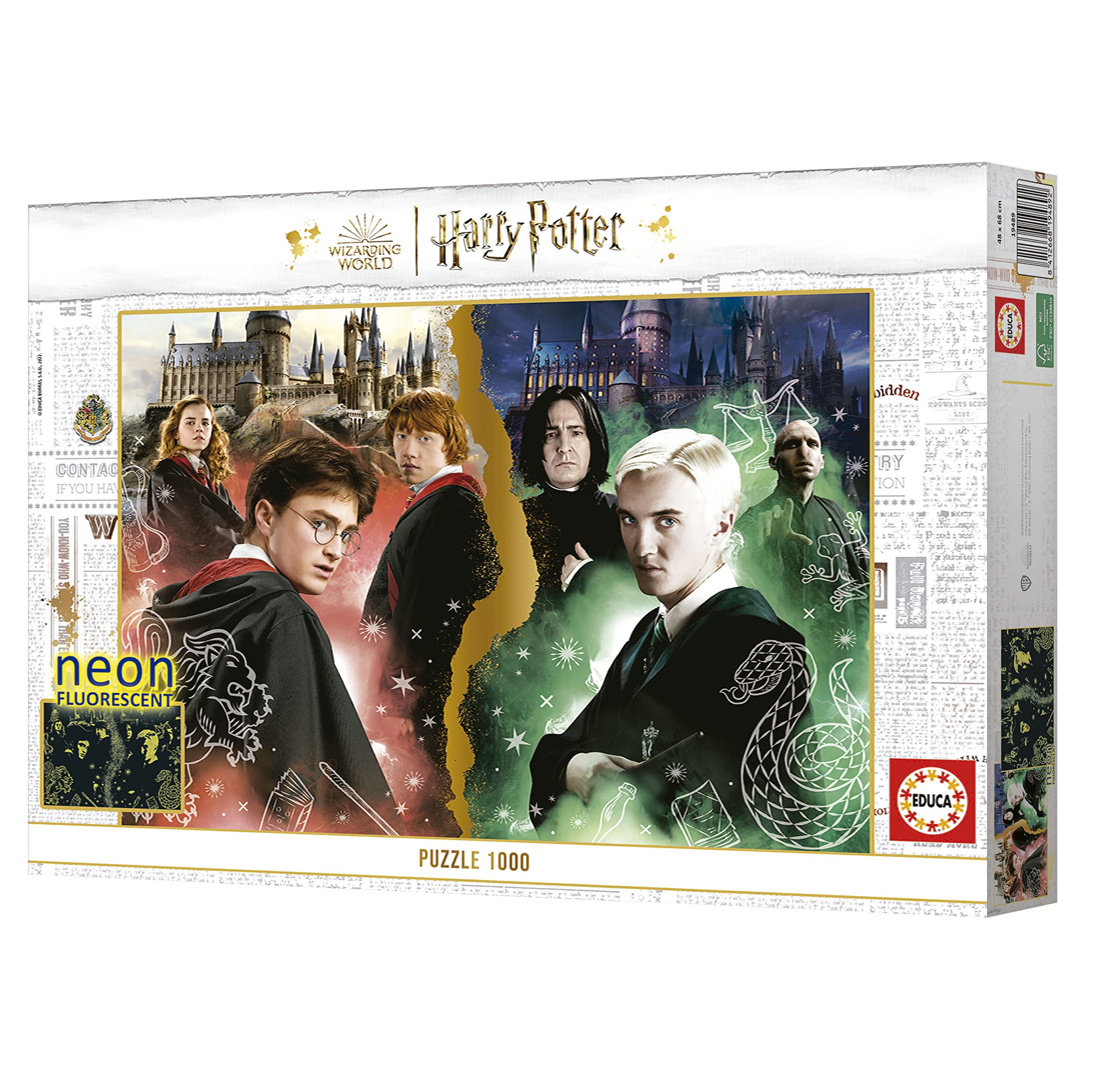 educa-19489-harry-potter-neon-puzzle-1000-teile-68x48 image 5