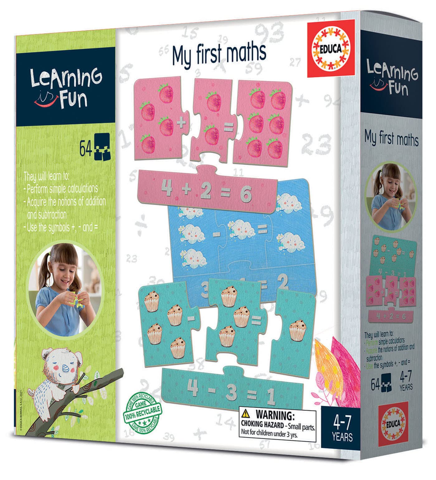 educa-18837-learning-is-fun-mathematik-lernspiel-ab-4-jahre image 3